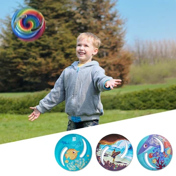 Lauko Sporto Žaidimas, Minkštas skraidančia Lėkšte Darželio Tėvų-vaikų Interaktyvi Laisvalaikio Žaislas Vaikams Dovanų Kūrybos Verpimo Skraidantis Diskas
