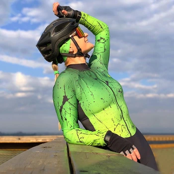 Moteris Dviračiu Beždžionė Bicyle Jersey Rinkiniai Vasarą Dviračiu Drabužių Jumpsuit Skinsuit Trumpas Rankovės Pro Komandos Triatlonas Vienodas Mtb Kostiumas