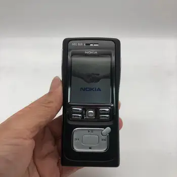 Nokia n91 Restauruotas Atrakinta Originalus Nokia N91 8GB 4GB Mobilusis Telefonas Atrakinta 3G Wifi arabų, rusų Kalbos Restauruotas
