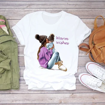 Moterų 2021 Animaciją Super Mama Gyvenime Momlife Vasaros Spausdinti Lady T-shirts Top Marškinėliai Moteriški Vyriški Grafinis Moterų Tee Marškinėliai