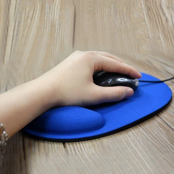 Gelis Riešo Poilsio Paramos Žaidimas Pelės Pelės Kilimėlis Padas Kompiuteris PC Nešiojamas Anti Slip Ergonomiškas dizainas