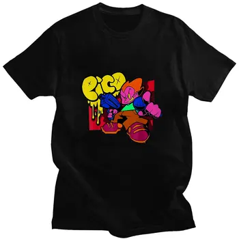 Anime T Shirts penktadienio Naktį Funkin 3d Spausdinimo Vyrai Moterys Medvilnės Marškinėliai Vaikams Berniukas Negabaritinių Marškinėlius Seksuali Mergina, Hip-Hop Viršūnes Teeshirts