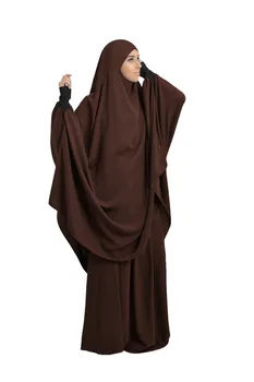 Eid Gobtuvu Musulmonų Moterų Suknelė, Hijab Malda Drabužis, Pilnas Draudimas Khimar Ilgas Chalatas, Islamo Drabužių Ramadanas Niqab Djellaba Burka
