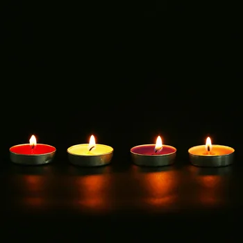 10 Kvapnų Žvakės Kraft Popieriaus Pakuotės Žvakės Gimtadienio, Vestuvių Pasiūlymas Išpažinties Apdailos Kvapnų Žvakės