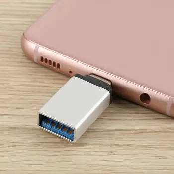 USB 3.0 Moterų Konverteris Tipas-C, Vyrų Adapteris, OTG Funkcija USB 3.0 Balta Ir Juoda OTG Duomenų Sinchronizavimo Adapteris Mobilephone
