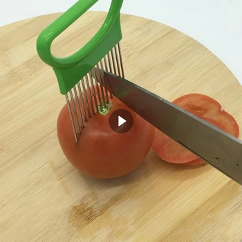 Pomidorų Peilis Kišeninis Nerūdijančio Plieno Svogūnai Paprasta Daržovių Saugus Šakutės Daržovių Pjaustyklės, Pjovimo Įrankiai, Virtuvės Reikmenys