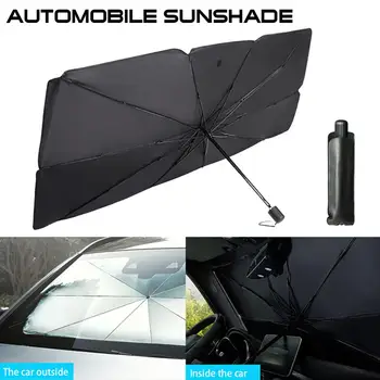 Xiaomi Mijia 125cm 145cm, Sulankstomas Automobilio priekinį Stiklą Saulės Pavėsyje Skėtis Automobilių UV Padengti skėtį nuo saulės Šilumos Langą Interjero Apsauga
