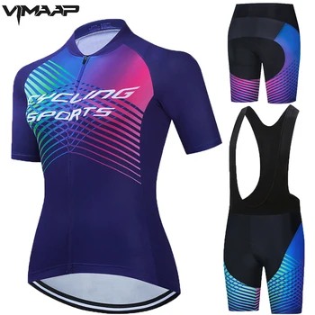 STRAVA 2021 naujas vasaros dviračių drabužių trumparankoviai moterų kostiumas greitai-džiovinimo kalnų dviračių kvėpuojantis kelių dviratį dviračiu kostiumas