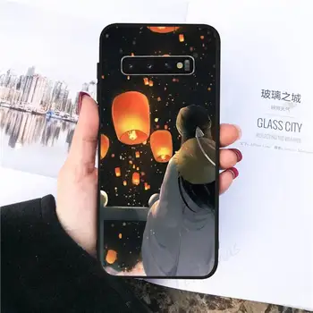 Estetinės Kinų stiliaus Tian Guan Ci Fu Telefono dėklas Samsung galaxy S 8 9 10 20 21 30 30 50 51 70 10 pastaba plus Ultra 5g