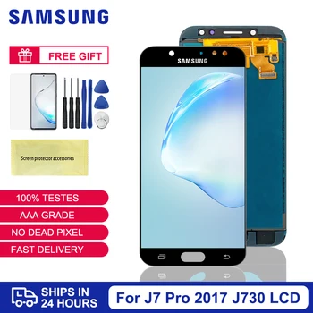 Patikrintas Samsung Galaxy J7 Pro 2017 J730 LCD Ekranas Touch 