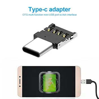 Multi Funkcinis USB Tipo c OTG Adapteris Micro Mobiliojo Telefono Konverteris USB 