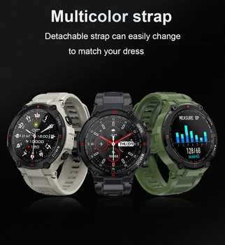 K22 Sporto Vandeniui Smart Watch Vyrų Fitneso Tracker 