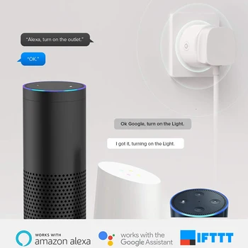 ES MUMS JK AU Wifi Smart Home Lizdas Kištukinis Tuya PROGRAMĖLĖ Balsas Nuotolinio Valdymo RGB Belaidės Elektros Lizdas Paramos Alexa 