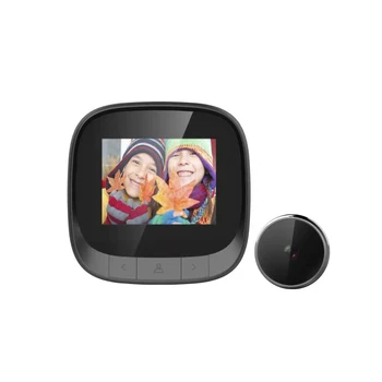 2,4 colių LCD Skaitmeninis Doorbell 90 Laipsnių Durys Akių Doorbell Smart Elektroninių Durų Akutė-Vaizdo Kamera Viewer Lauko Durų Varpelis