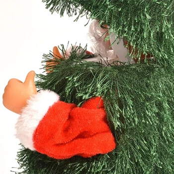 30cm Kalėdų Atidarymo Kalėdų Eglučių Elektros Kalėdų Senelio Dovanų 360 Sukasi Šokių ir Dainavimo Kalėdų Vaikų Žaislas