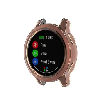 Minkštos TPU Raštas Silikono Visiškai Padengti Garmin Vivoactive 4 Smart Watch Priedai Apsauginis Apvalkalas Garmin Aktyvus