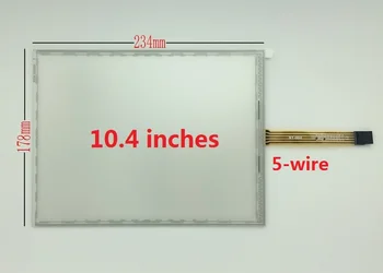 10.4 colių jutiklinis ekranas 5 varžinio LCD kompiuterio pramonės valdymo skydelis skaitmeninis keitiklis varžinio jutiklinis ekranas atspariu jutiklis