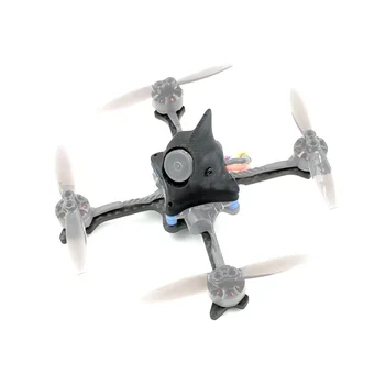 Eyas100 100mm ratų Bazė 3K Anglies Pluošto Rėmo Rinkinį su 3D Atspausdintas 19MM / kaip 14mm Kamera Canopy už FPV Lenktynininkas Drone Priedai