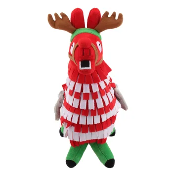 Fortnite Kalėdų Alpaka Pliušiniai Žaislai Anime Pav Tvirtovė Naktį Gyvūnų Plushie Žaidimas Periferinių Lėlės Kalėdų Dekoracijos, Dekoras