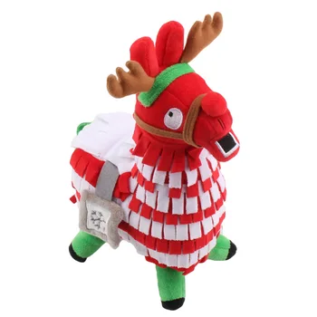 Fortnite Kalėdų Alpaka Pliušiniai Žaislai Anime Pav Tvirtovė Naktį Gyvūnų Plushie Žaidimas Periferinių Lėlės Kalėdų Dekoracijos, Dekoras