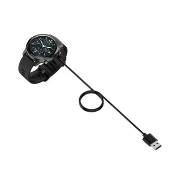 Magnetinio Krūvio Įkrovimo Kabelis Smart Žiūrėti su Magnetinę Plug Smart Žiūrėti Aksesuaras Ticwatch GTX Smart Laikrodžiai 1m