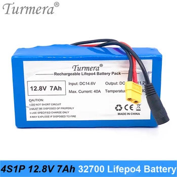 Naujas 32700 Lifepo4 Baterija 12.8 V 7Ah 4S1P su 4S 40A BMS Balansas Elektros Valtis ir Nepertraukiamo Maitinimo šaltinis 12V Turmera A