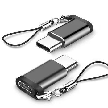 Adapteris USB Tipo C Micro USB Keitiklio Kabelį, Tipas C Adapteris USB 3.1 Paramos OTG Už Telefoną, Tabletės