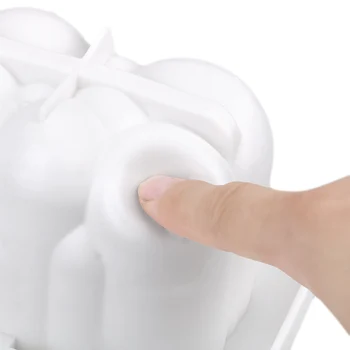 Debesis Silikono Formų 3D Meno Torto Formą Kepimo Įrankius, Pyragai, Bandelės Buveinės Šalies Namų Putėsiai, Kad Desertas Kepimo Įrankiai