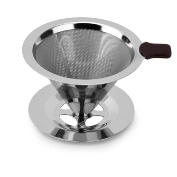 Nerūdijančio Plieno Kavos Filtras Ekrano Vertus, Paruošta Kava Varva Puodą Filtras Kavos virimo aparatas Daugkartinio naudojimo Filtro Kavinė Coffeeware EI50CF