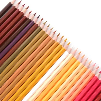 KOUOW 120/150 spalvos, aukštos klasės mediniai riebiai spalvotų pieštukų rinkinys, skirtas meno mokyklos tapybos specialios raštinės reikmenys menininko tapybos riebiai penc