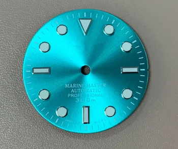 29mm Žalios Šviesos Laikrodžio Ciferblatą už NH36A Judėjimas su S Logotipas