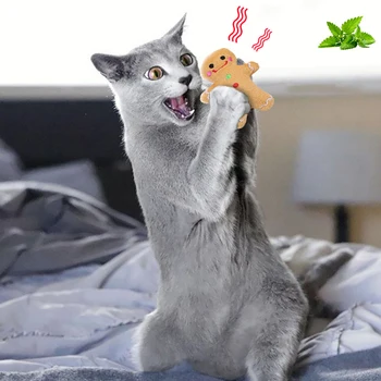 3PCS Naminių Reikmenys Katė Savarankiškumo Kalėdų Pliušinis Kačių Žaislai Kūrybos Įdomus Katžolių Kačių Žaislai Kačiukas Kramtyti Žaislus Katė Prekes