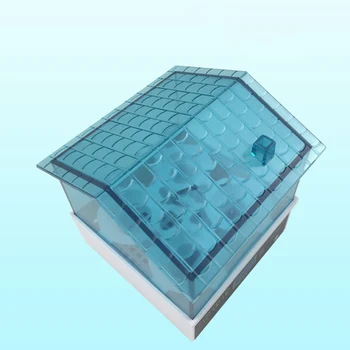 4pcs LED Naminių Paukščių Inkubatorių Buitinių Pusiau Automatinė Mini Skaitmeninis Temperatūros Brooder Miniatiūriniai Automatiniai Kiaušiniai Inkubatoriaus