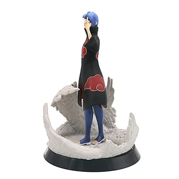 Naruto Shippuden Anime Veiksmų Skaičius, Akatsuki Konan Figma 26cm PVC Modelio Prototipo Statula Kolekcines Darbastalio Apdaila Žaislas