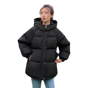 2021 Žiemos Kolekcija Moterims moteriški Šilta Striukė Žiemos Striukės Vėjo Su Gobtuvu, otwear atsitiktinis paltai