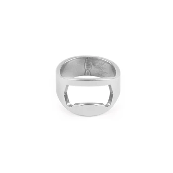 Nešiojamų Mini Žiedas Alaus Butelio Atidarytuvas Nerūdijančio Plieno Metalo Piršto paketų prižiūrėtojų raktinę UK