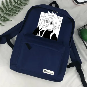 Hunter x Hunter Hxh Killua Hisoka Kurapika bagpack kuprinė nešiojamas kelionės dizaineris anime femenina ponios kuprinė