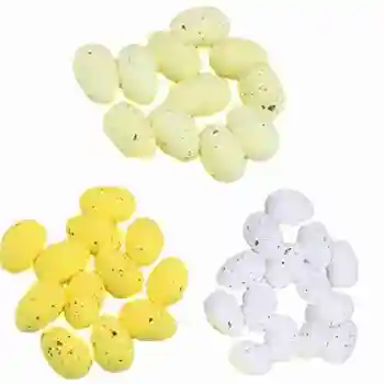 10VNT modeliavimas paukščių kiaušinių putų netikrą putpelių kiaušinių balandžių kiaušinių modelis fotografija rekvizitai modeliavimas kiaušinių dekoravimas 