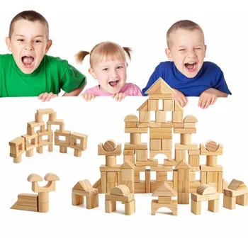 Ankstyvojo Ugdymo Švietimo Žaislas Dovana Įdomus Žaidimo Kokybė Baby 1 Rinkinys Buko Medienos Blokai