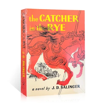 The Catcher In The RUGIŲ J. D. Salinger anglų kalbos Knygų ir Literatūros klasika Garsaus Romano Paguoda širdyse jaunų žmonių