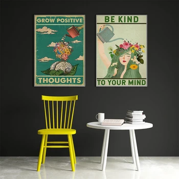 Psichologiškai pozityvus mąstymas turėtų padaryti, ką jūs norite, popieriaus, plakatai, drobė, tapyba, patalpų, namų sienų apdaila