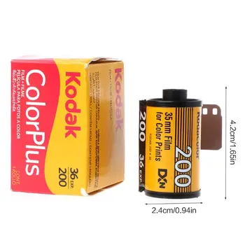 1 Roll Spalva Plius ISO 200 35mm 135 Formato 36EXP Neigiamas Filmas LOMO Fotoaparatas