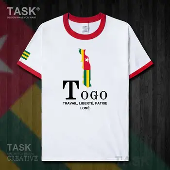 Togas Togo TGO Lome t shirt mens naujas Mados spausdinimo Trumpas Rankovės sporto drabužiai nacionalinė komanda vasarą medvilnės marškinėliai topai 50