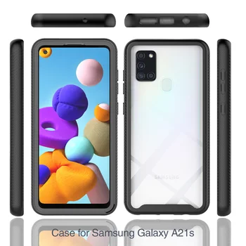 A21S 6.5 colio Telefono dėklas Samsung Galaxy A21S 6.5 colių Padengti TPU Case Anti Shock Silicio Telefono dėklas Samsung A21S Atveju