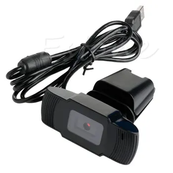 12 Megapikselių HD USB 2.0 Kameros, Kamera su MIC Clip-on PC Nešiojamas Kompiuteris