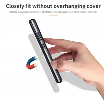 Odinis Magnetinis Flip Case For iphone 12 Pro Max Aifon 12 11 X Mini XS XR 6 7 8 Plus SE Telefono Dangtelį Piniginės Kortelės Lizdas Stovėti Funda