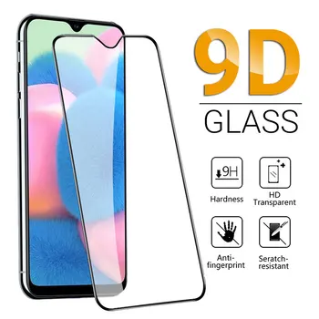 9D Visiškai Padengti Grūdinto Stiklo Samsung Galaxy A3 A6 A7 A8 Plius A9 2018 m. 2019 m. 2016 m. 2017 A6S A8S A9S Star Screen Protector Filmas