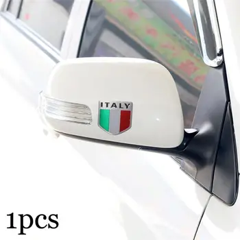Naujas Auto Metalų Lydinio, 3D Logotipas Ženklelis Lenktynių Sporto Lipdukas italijos Lipdukai, Vėliavos ITALIJA P9G7