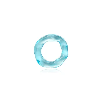 Derliaus Pasukti Ratą Dervos Žiedai Moterims Korėjos Mados Spalvinga Skaidrūs Akrilo Žiedas Pareiškimą Dizainas Paprastas Plastikinis Žiedas