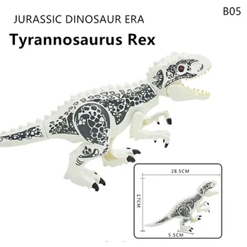 2021 Juros periodo Dinozaurai Blokai Vaikams Miesto Tyrannosaurus Suderinama Didelis Dino Duomenys Plytų Berniukų Žaislai Vaikams